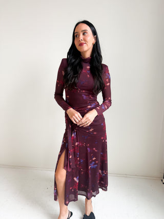 The Isla Mesh Midi Dress