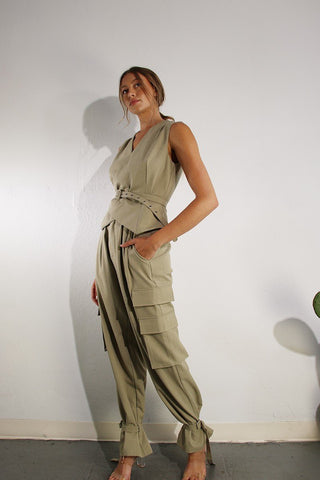 Cargo - Style High - Waisted Pants - Final Sale - Ardire Collection