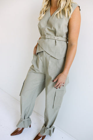 Cargo - Style High - Waisted Pants - Final Sale - Ardire Collection