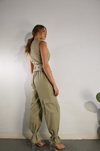 Cargo - Style High - Waisted Pants - Final Sale - Ardire Collection