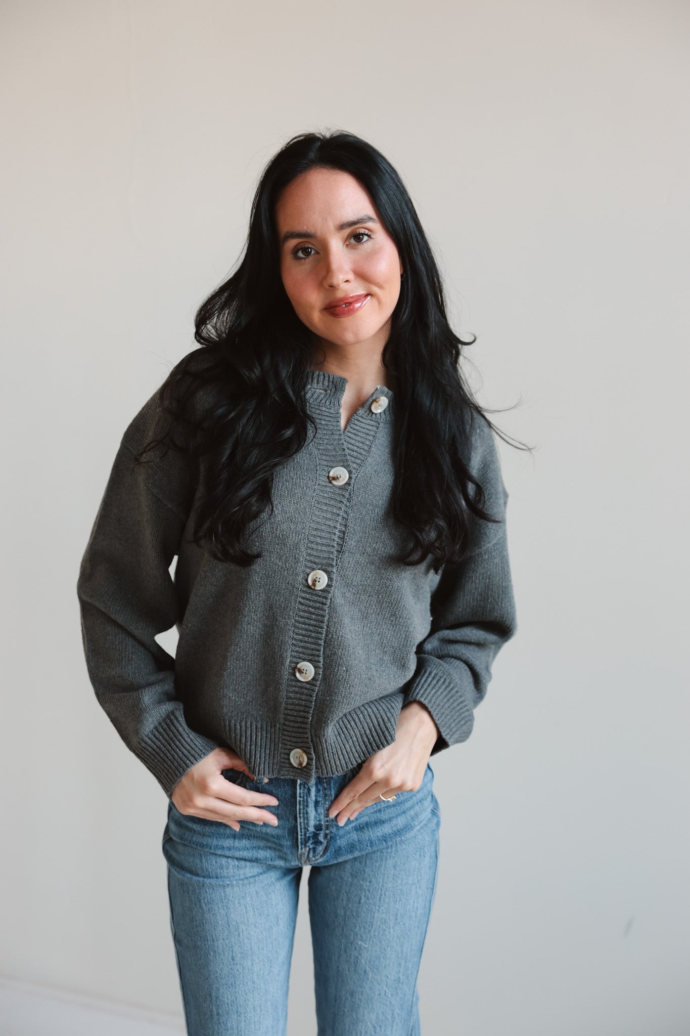 Classic Button - Up Cardigan - Final Sale - Ardire Collection