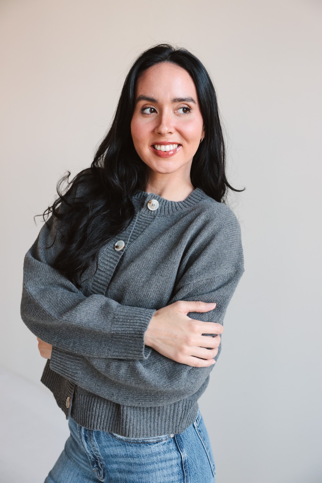 Classic Button - Up Cardigan - Final Sale - Ardire Collection
