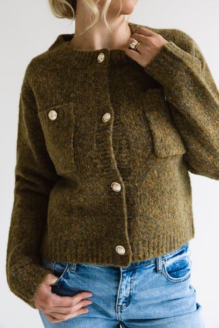 Classic Button - Up Knit Cardigan - Final Sale - Ardire Collection