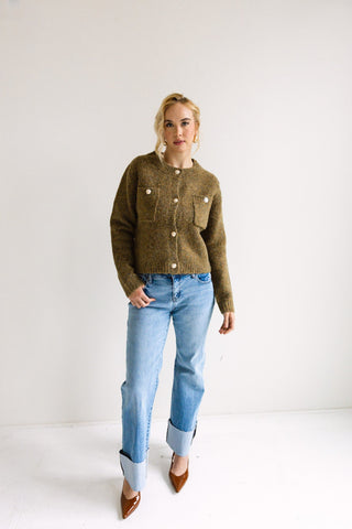 Classic Button - Up Knit Cardigan - Final Sale - Ardire Collection