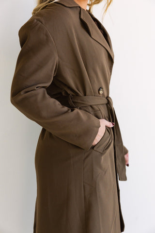 Classic Long Trench Coat - Final Sale - Ardire Collection