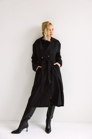 Classic Long Trench Coat - Final Sale - Ardire Collection
