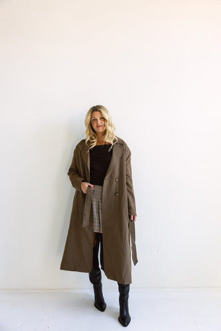 Classic Long Trench Coat - Final Sale - Ardire Collection