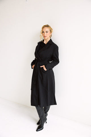 Classic Long Trench Coat - Final Sale - Ardire Collection
