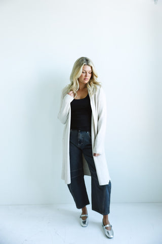Classic Longline Open - Front Cardigan - Final Sale - Ardire Collection
