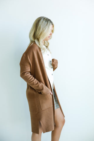 Classic Longline Open - Front Cardigan - Final Sale - Ardire Collection