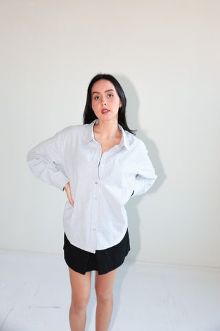 Classic Striped Oversized Shirt - Final Sale - Ardire Collection