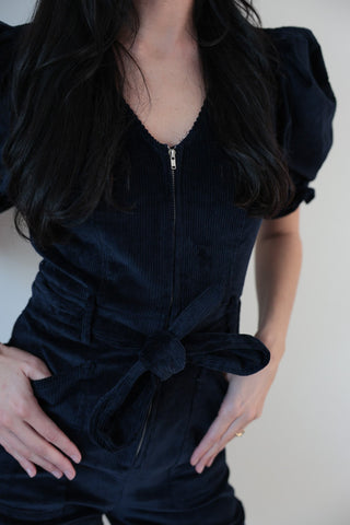 Corduroy Elegance Jumpsuit - Final Sale - Ardire Collection