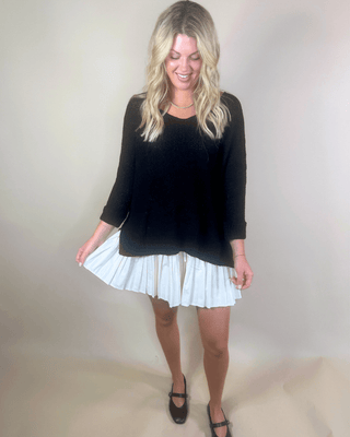 Cozy Chic Knit Sweater in Black - Final Sale - Ardire Collection