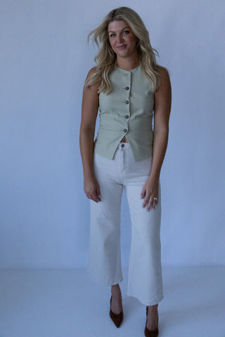 Day to Night Button Down Vest - Final Sale - Ardire Collection