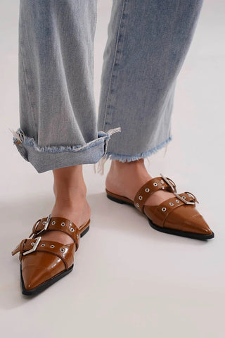 Double Buckle Everyday Flat - Final Sale - Ardire Collection