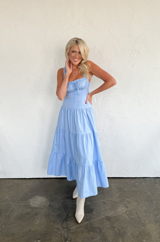 Elegant Tiered Maxi Dress - Ardire Collection
