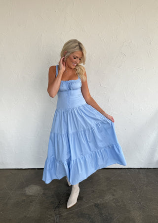 Elegant Tiered Maxi Dress - Ardire Collection