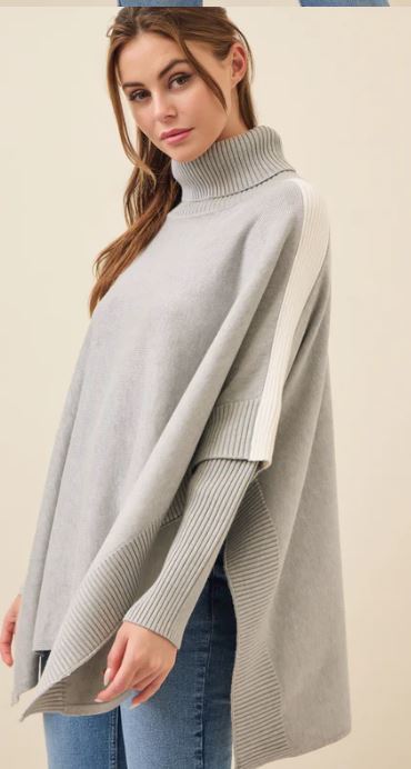 Elevated Contrast Stripe Sweater - Final Sale - Ardire Collection