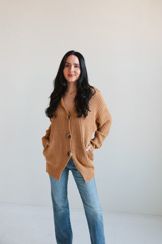 Oversized Knit Cardigan with pockets - Final Sale - Ardire Collection