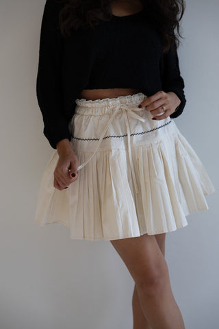 Pleated Charm Skirt - Ardire Collection