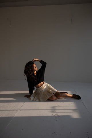 Pleated Charm Skirt - Ardire Collection