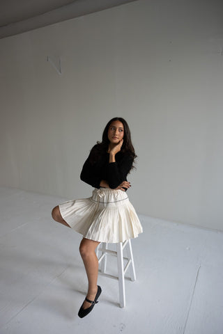 Pleated Charm Skirt - Ardire Collection