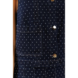 Polka Dot Pleated Mini Skirt - Ardire Collection