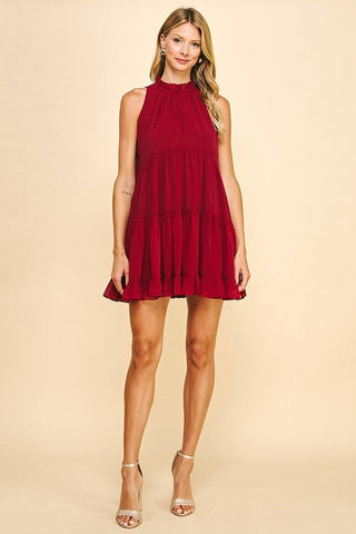 Red Mini Dress - Final Sale - Ardire Collection