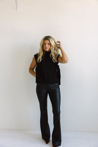 Side - Tie Knit Vest - Final Sale - Ardire Collection