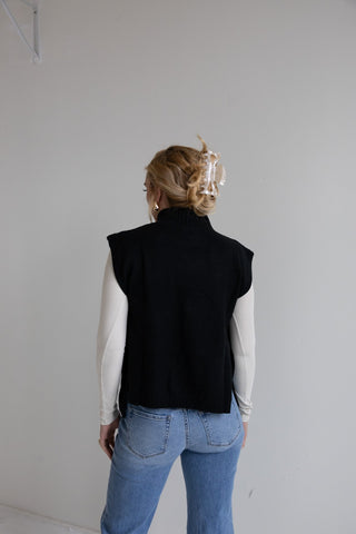 Side - Tie Knit Vest - Final Sale - Ardire Collection