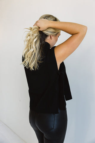 Side - Tie Knit Vest - Final Sale - Ardire Collection