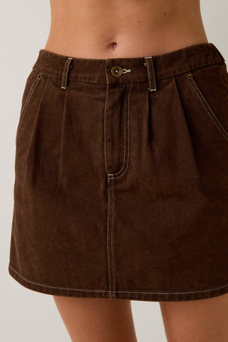 The Dakota Cord Skort - Ardire Collection