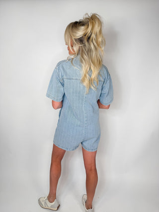 The Everyday Denim Romper - Ardire Collection