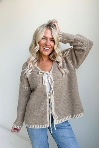 The Haven Tie Sweater - Ardire Collection