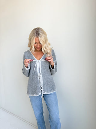 The Haven Tie Sweater - Ardire Collection