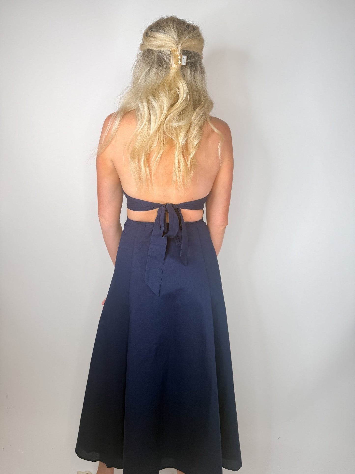 The Hazel Halter Dress - Ardire Collection