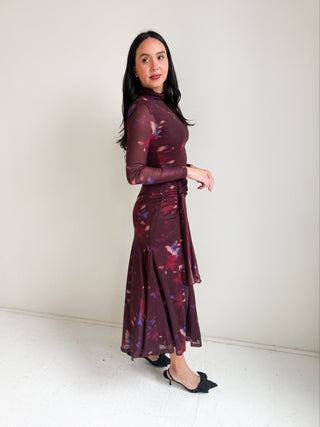 The Isla Mesh Midi Dress - Ardire Collection