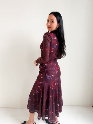 The Isla Mesh Midi Dress - Ardire Collection