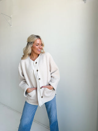 The Jenna Sherpa Jacket - Ardire Collection