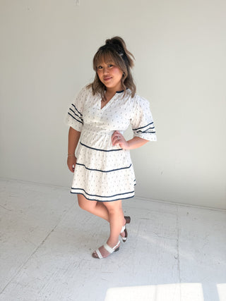 The Maren Striped Dress - Ardire Collection