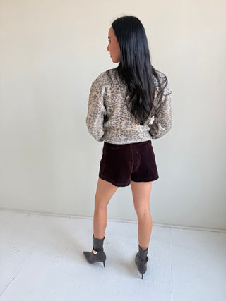 The Monroe Velvet Skort - Ardire Collection
