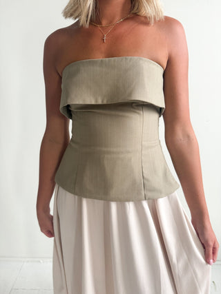 The Olive Hour Midi Dress - Ardire Collection