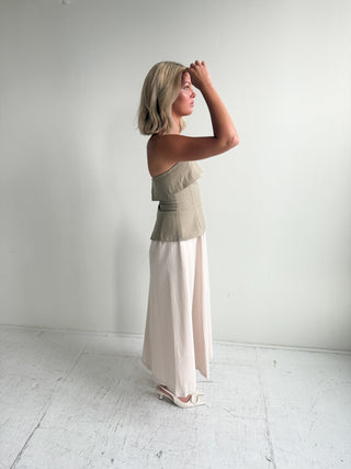 The Olive Hour Midi Dress - Ardire Collection