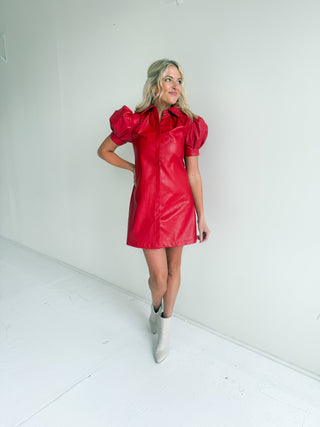 The Red Zone Mini Dress - Ardire Collection