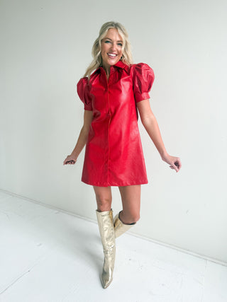 The Red Zone Mini Dress - Ardire Collection