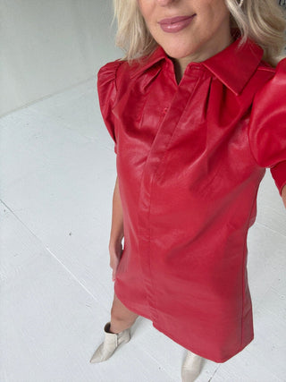 The Red Zone Mini Dress - Ardire Collection