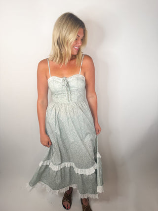 The Sage Ruffle Midi - Ardire Collection