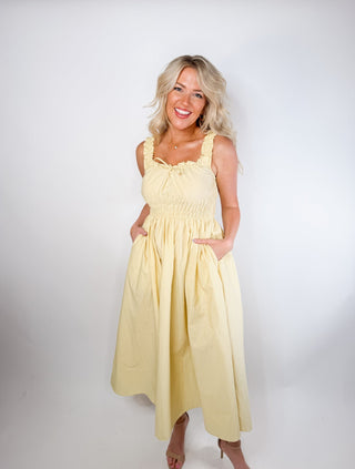 The Sunny Grove Midi Dress - Ardire Collection