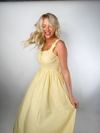 The Sunny Grove Midi Dress - Ardire Collection