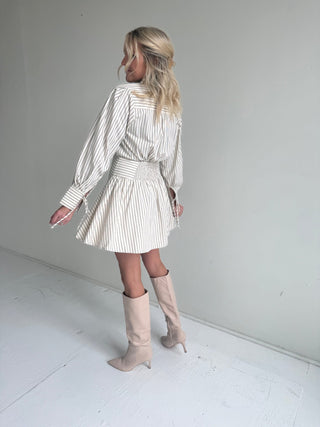 The Victory Stripe Mini Dress - Ardire Collection